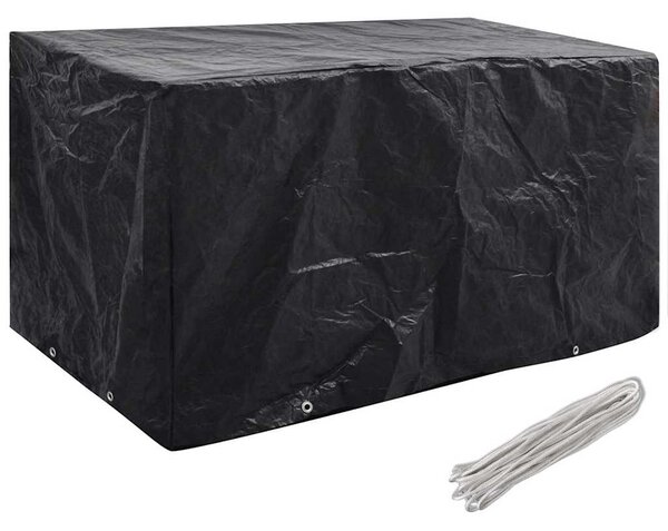 Plachty na zahradní nábytek 2 ks 8 oček 180 x 70 x 90 cm 279129