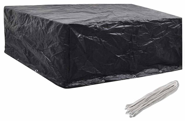 Plachty na zahradní nábytek 2 ks 10 oček 260 x 260 x 90 cm 279130