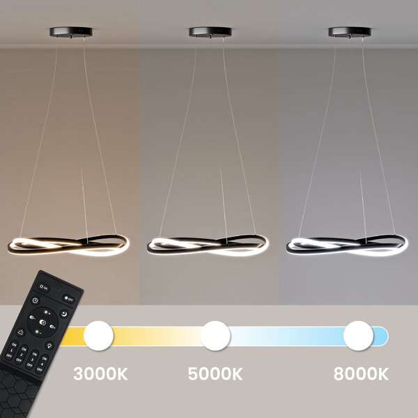 LED závěsné svítidlo 58 W, IP20