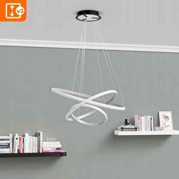 Designové závěsné LED svítidlo 182 W, kruhové, IP20