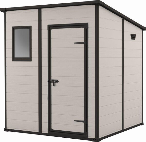 KETER Manor Pent Zahradní Domek 6X6 185 X 200 X 185 cm Béový 255142