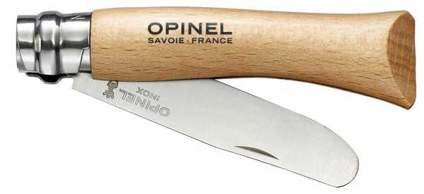 Zavírací dětský nůž N°07 MY FIRST 8 cm červený v blistru, OPINEL 001970
