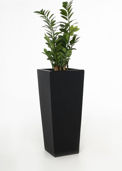 Květináč CLASSIC, sklolaminát, výška 90 cm, antracit