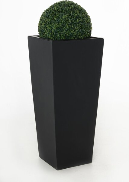 Květináč CLASSIC, sklolaminát, výška 90 cm, antracit