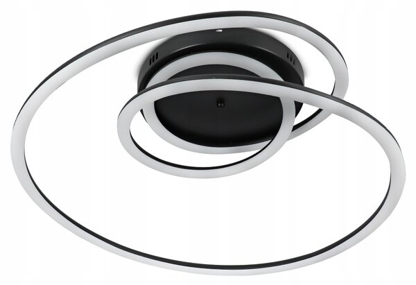 Bílé LED závěsné svítidlo 55 W – teplá bílá, 4950 lm, IP20, 63 × 23 cm