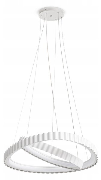 Bílé LED závěsné svítidlo 84 W – teplá bílá, 7560 lm, IP20