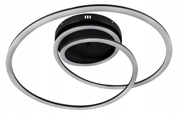 Bílé LED závěsné svítidlo 55 W – teplá bílá, 4950 lm, IP20, 63 × 23 cm