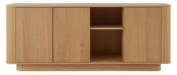 Velká dřevěná komoda Navan 180 cm, přírodní dub