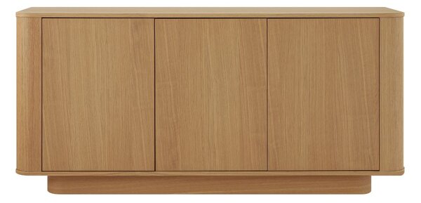 Dřevěná komoda Navan 160 cm, přírodní dub