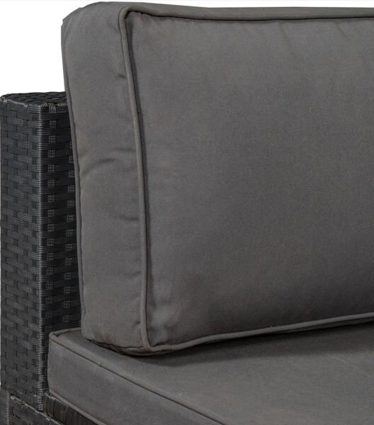 Juskys Sedací souprava Nassau tmavě-šedá