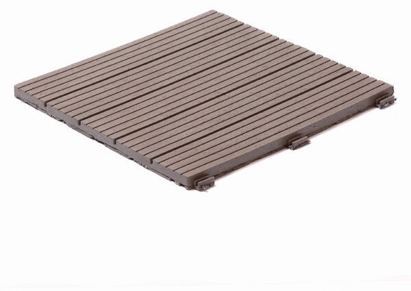 Multy home Gumová dlaždice COSMOPOLITAN 30 x 30 cm, hnědá dub, 1 ks 4016.91.00