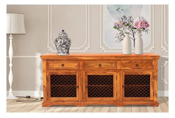 Komoda 160x90x45 Jali z indického masivu palisandr