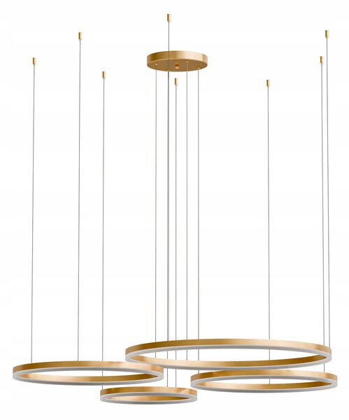 Zlaté LED závěsné svítidlo 272 W, IP20