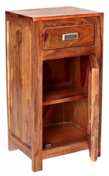 Skříňka do koupelny Nela 40x80x35 z indického masivu palisandr