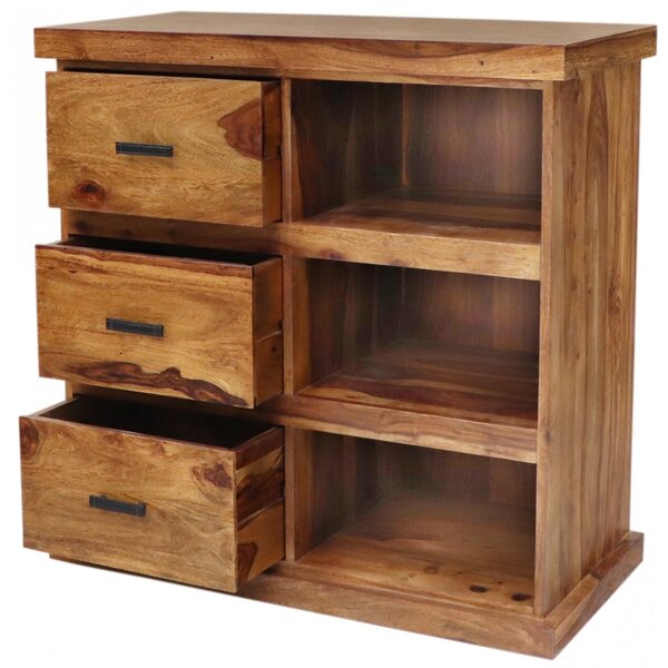 Komoda Rami 90x90x45 z indického masivu palisandr