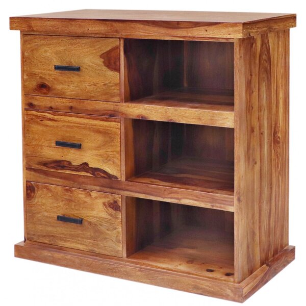 Komoda Rami 90x90x45 z indického masivu palisandr