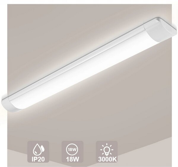 LED panel MARS - svítidlo SLIM - 120cm - 36W - 230V - 3600Lm - neutrální bílá BERGE