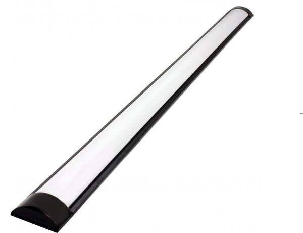 LED panel MARS - černé svítidlo SLIM - 120cm - 36W - 230V - 3600Lm - neutrální bílá BERGE