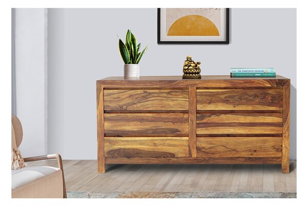 Komoda Gani 160x80x45 z indického masivu palisandr