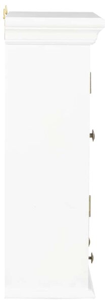 Nástěnná skříňka bílá 49 x 22 x 59 cm kompozitní dřevo 280073