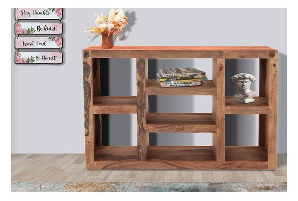 Knihovna 130x90x35 Gani z indického masivu palisandr