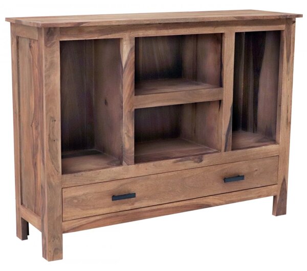 Knihovna Rami 120x90x35 z indického masivu palisandr