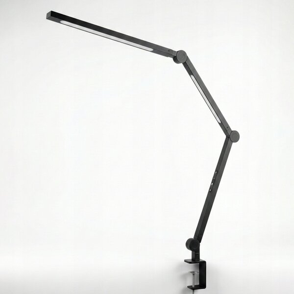 LED stolní lampa, s dotykovým ovládáním, nastavitelná, dvojitá, 12 W, 500 lm, teplá bílá, IP20