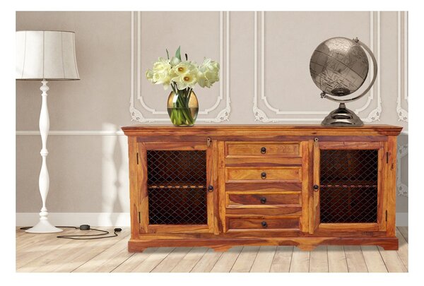 Komoda 180x90x45 Jali z indického masivu palisandr