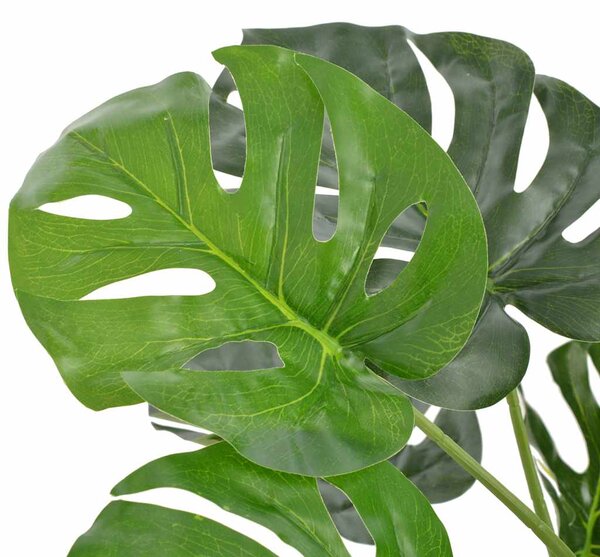 Umělá rostlina monstera s květináčem zelená 100 cm 280182