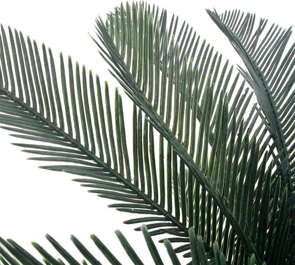 Umělá rostlina cykas japonský s květináčem zelená 125 cm 280186