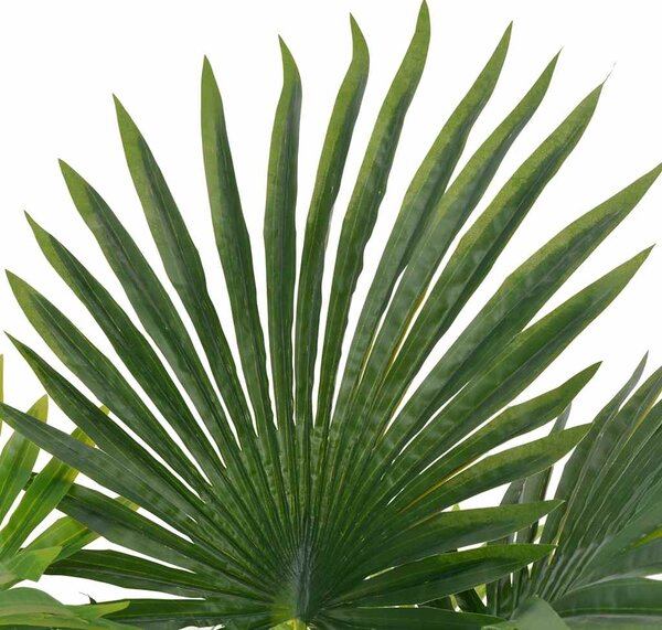 Umělá rostlina palma s květináčem zelená 70 cm 280192