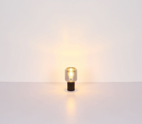 Globo 21004S - Stolní lampa NINJO 1xE27/40W/230V černá