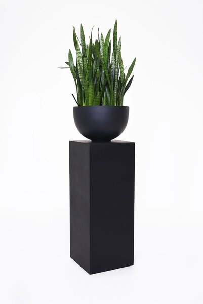 Mísa na rostliny ALICE, sklolaminát, Ø 45 cm, antracit