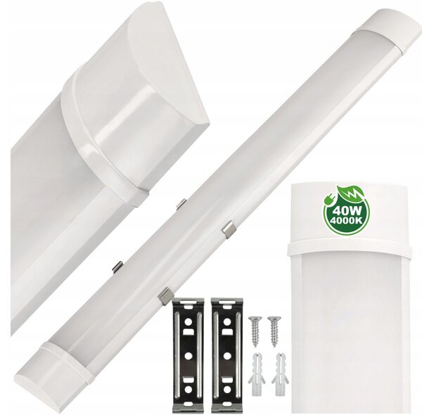 LED svítidlo 120cm - 230V - 40W - IP20 - neutrální bílá ECOLIGHT