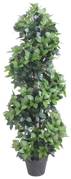Umělá rostlina vavřín vznešený s květináčem zelená 120 cm 280180