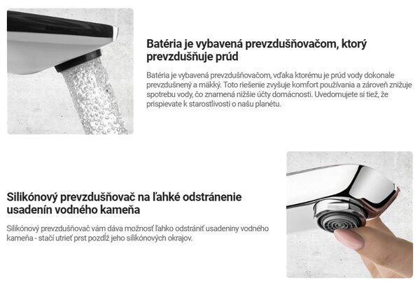 Deante Arnika, vysoká umyvadlová baterie, zlatá lesklá, DEA-BQA_Z20N
