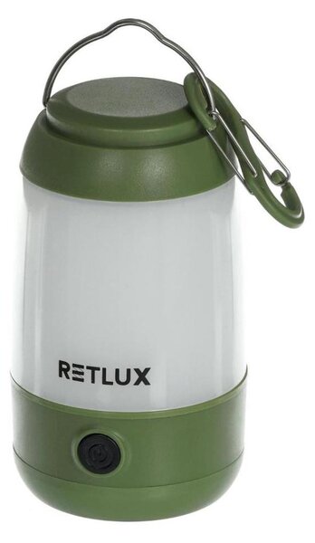 Retlux - LED Stmívatelná přenosná lampa LED/3W/3xAAA zelená