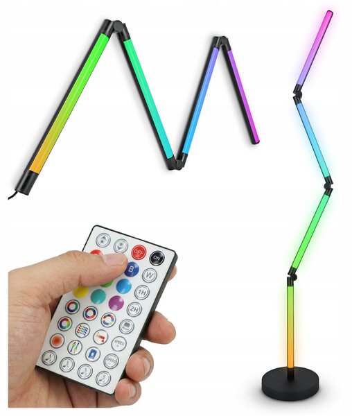 LED stojací lampa 10 W, nastavitelná