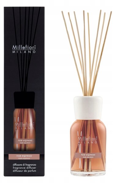 Vonné tyčinky Millefiori Milano Rose Espresso 250 ml