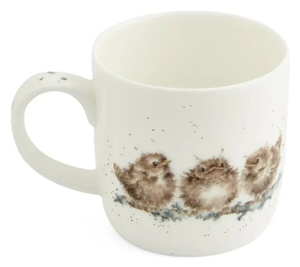 Porcelánový hrnek Ptáčci v hnízdě 310 ml