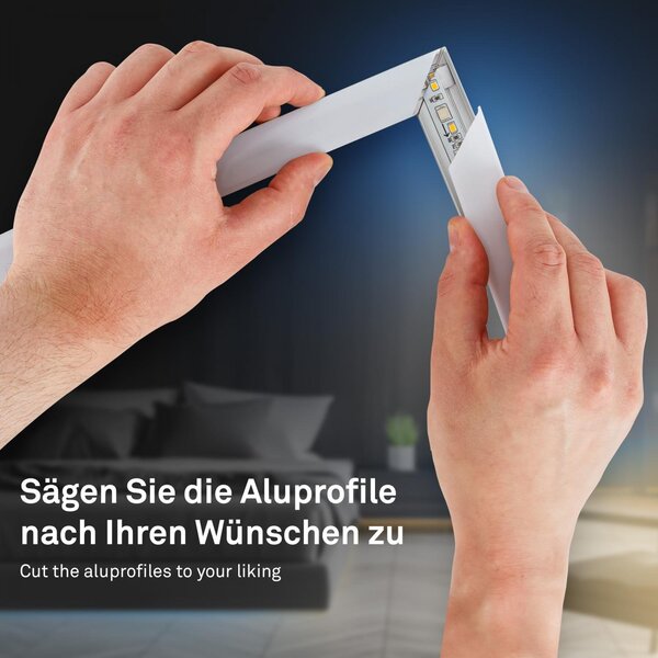 BRI 2152224 Pimp Your Stripe startovací sada LED pásek 2m, WiFi, CCT, hlasové ovládání - BRILONER