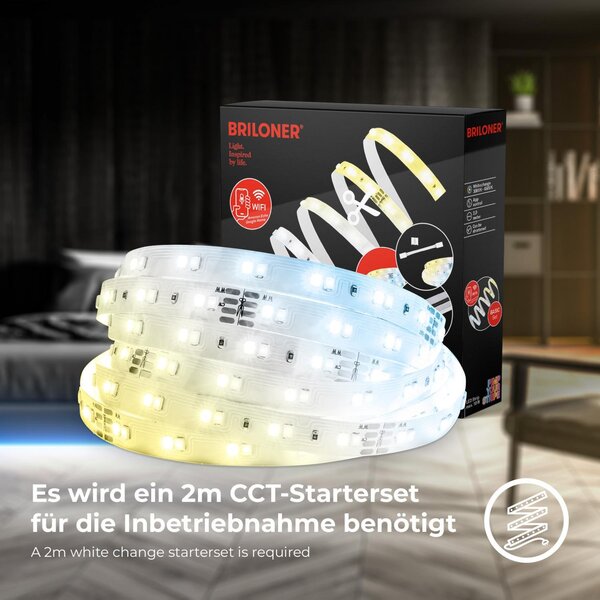 BRI 2157448 Pimp Your Stripe prodlužovací sada LED Strip 4m, CCT - BRILONER
