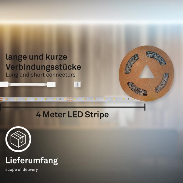 BRI 2157448 Pimp Your Stripe prodlužovací sada LED Strip 4m, CCT - BRILONER