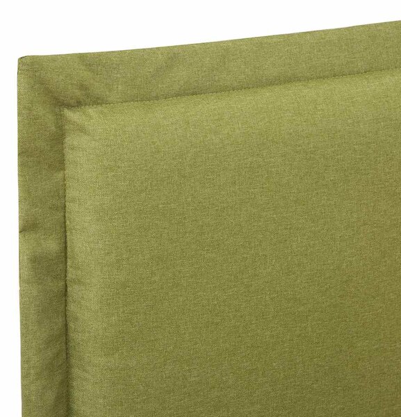 Rám postele zelený textil 90 x 200 cm 280996