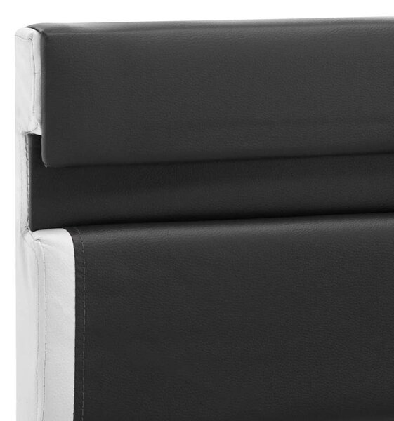 Rám postele s LED světlem šedý umělá kůže 180 x 200 cm 280311