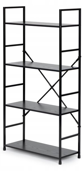 Regál ModernHome 58,5 cm x 113 cm x 23,5 cm černý