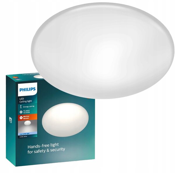 Kulatý Stropní Svítidlo Philips 26 x 26 cm bílá