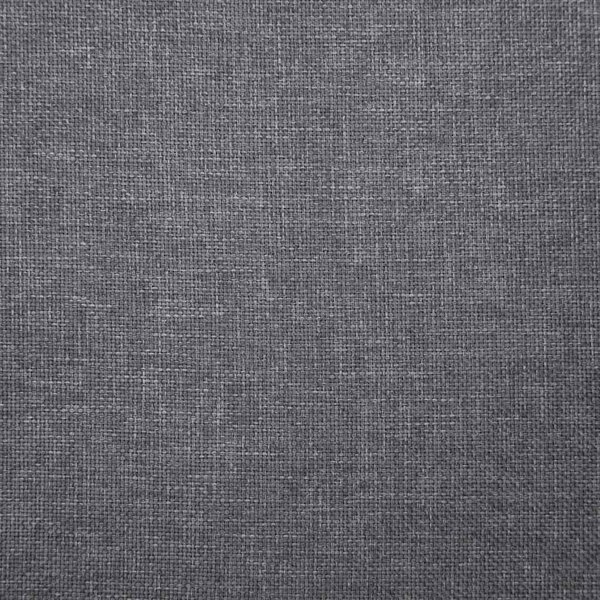 Lavice s úložným prostorem 116 cm světle šedá polyester 281317