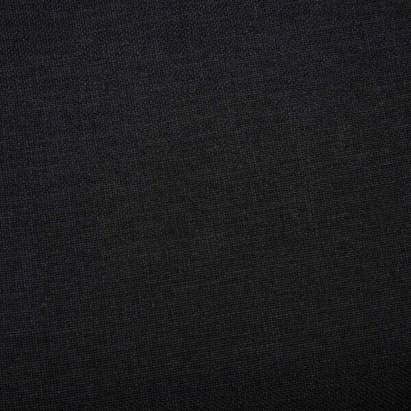 Lavice s úložným prostorem 116 cm černá polyester 281323