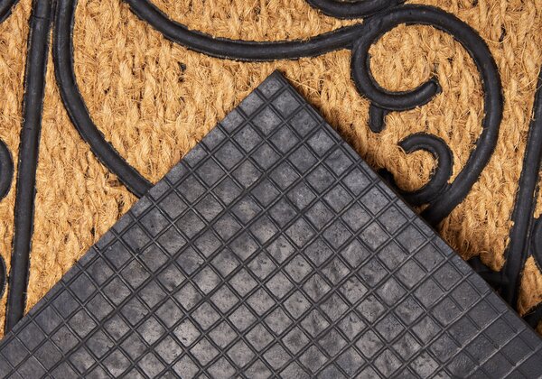 Hanse Home, Rohožka Mix Mats Cocos 105558 - na ven i na doma, 45x75, hnědá, chodba / předsíň